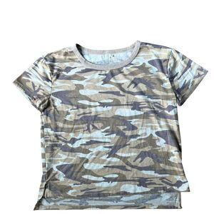 Hayden Tan and Gray Camouflage Shirt